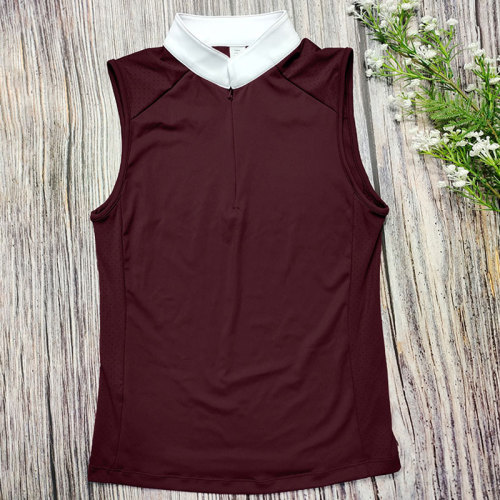 Summer New 4 Colors Female Equestrian Clothing Sleeveless