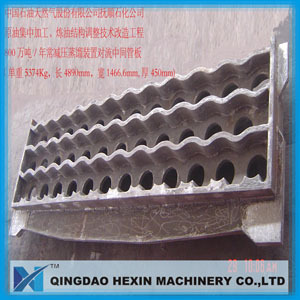 heat resistant tube sheet for petrochemical industry sand casting