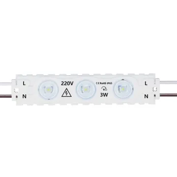 High Power AC 110V/220V LED Module - 3W Light Box Injection LED Module (No Power Supply Required)