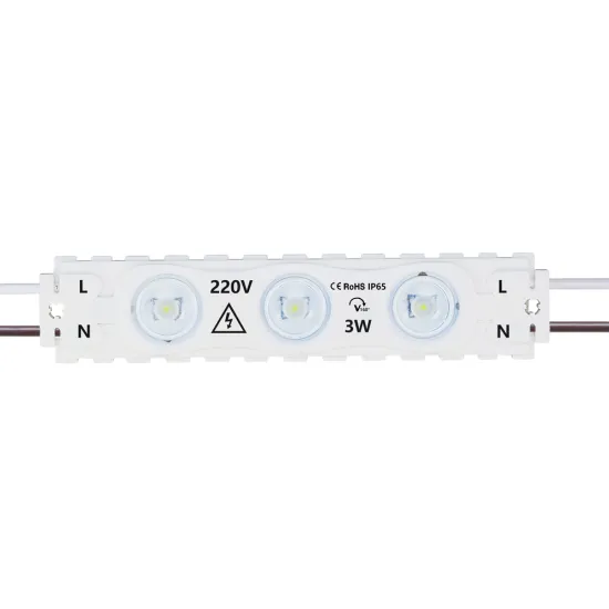 High Power AC 110V/220V LED Module - 3W Light Box Injection LED Module (No Power Supply Required)