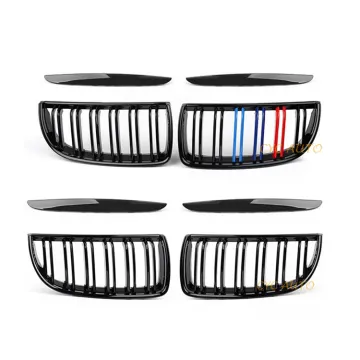 ABS Gloss Black Front Bumper Grille for BMW 3 Series E90 Pre-LCI 2005-2007 325i 328i 335i