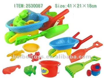 10pcs Plastic Beach Toys, Beach Playset, Beach Tool Toys