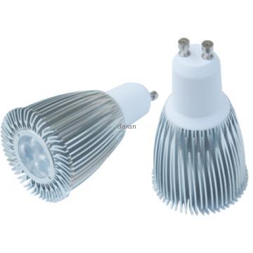 8W GU10 LED lamp(3pcs LED)