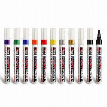 Paint Markers, Bullet Nib, Waterproof and Instant Dry, Available in 10 Colors