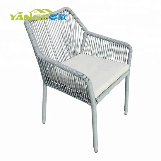 Aluminium Frame Imitation Wicker Garden Chair Furniture