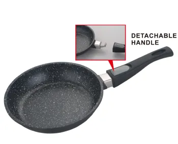 Non-Stick Die-Cast Removable Handle Frying Pan | Aluminum Non-Stick Frying Pan: The Perfect Cooking Companion