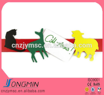 rubber material pvc animal fridge magnet
