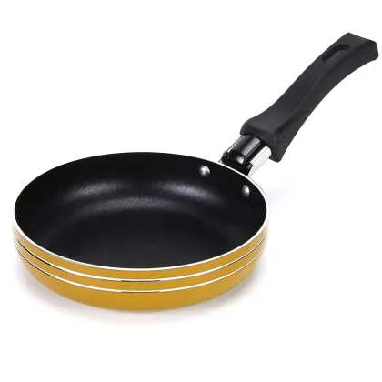 New T-Fal Pure Cook Nonstick Aluminum Frying Pan Set 12-16cm