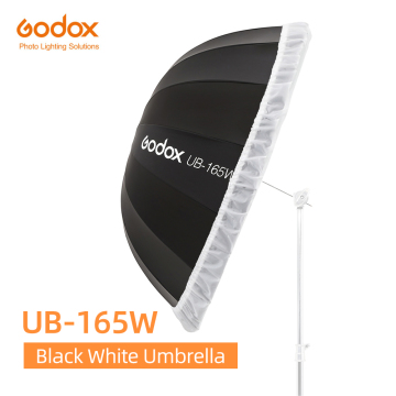 Godox UB-165W 65in Parabolic Studio Light Umbrella with Diffuser Cover