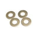 DIN125 Yellow Zinc Flat Washer เครื่องซักผ้าธรรมดา