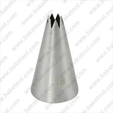 Stainless steel304 pastry icing nozzle #18