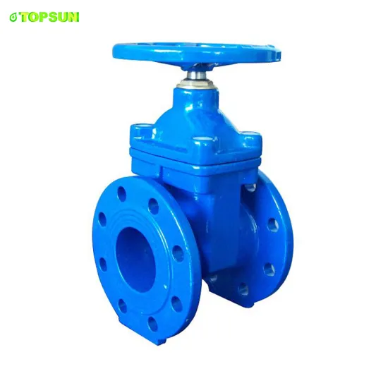 BS5163 gate valve Dn500 DIN/EN resilient seated ductile iron motorized gate valve manufacturer