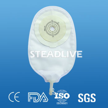 one piece urostomy bag with valve