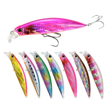 Nuovo arrivo Arrivo 95 mm 30 g di acqua salata Abs che affonda in plastica per la pesca della pesca