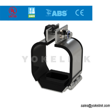 Cleat Kabel Quad Stainless Steel untuk Pusat Data Kabel Listrik yang Aman