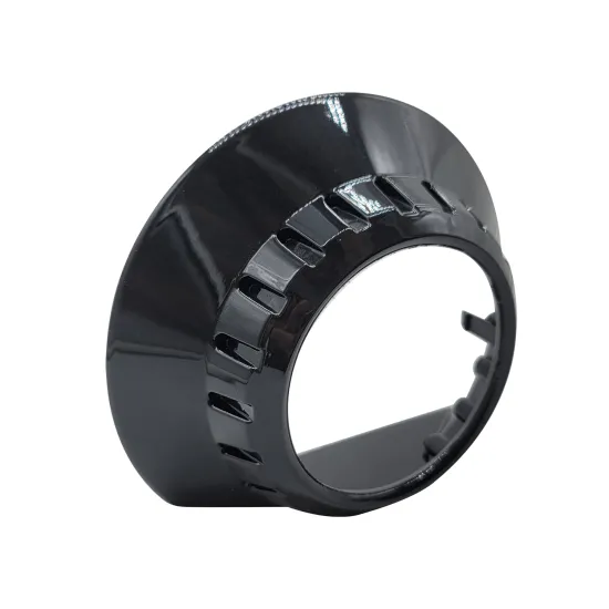 3.0 Inch Plastic HELLA 3R G5 Q5 Bi-Xenon LED Projector Lens Shroud Chrome Cover Retrofit Headlights Accessory