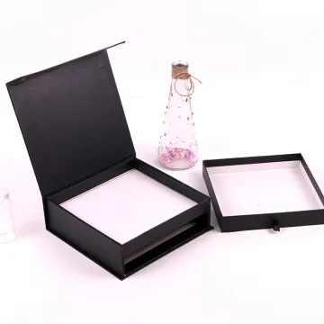 Black Flip Double Drawer Box Candy Gift Box