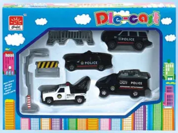 DIE CAST POLICE CAR
