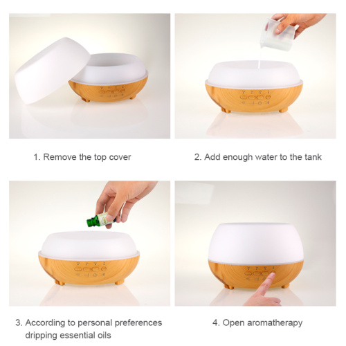 300ml ultrasonic music aroma diffuser humidifier