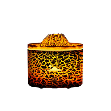 Smart Portable Ultrasonic 3D Flame Jellyfish Fog Spray Volcano Humidifier