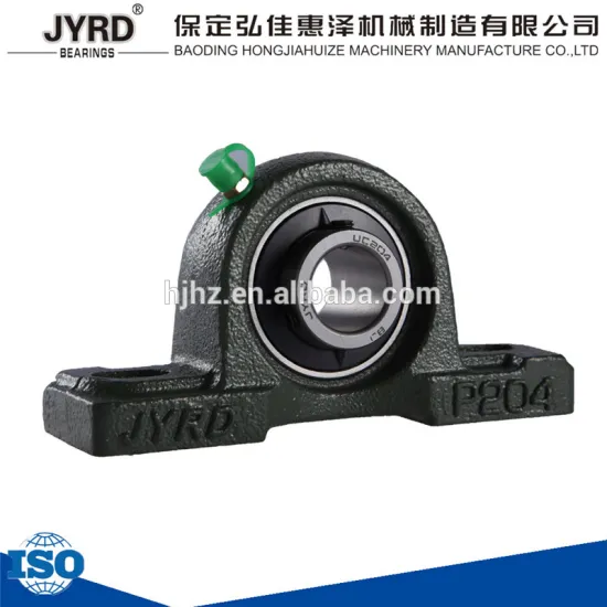 deep groove bearing unit 6204-2rs mounted pillow block p204