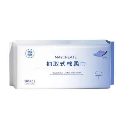 High-Quality Cotton Disposable Face Towel - OEM Wholesale Non-Woven Face Cleaning Cloth
