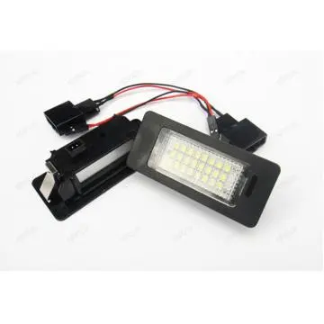 Waterproof LED License Plate Light  for Audi A4 B8 S4 A5 S5 Q5