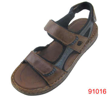 hot casual styles men leather sandals