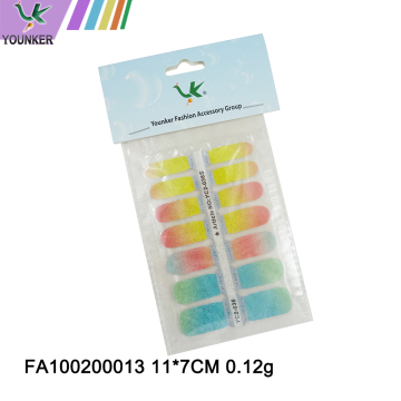 3D Glitter Fashion New Nail Sticker