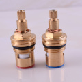 Faucet Cartridge Brass Ceramic Faucet Cartridges Hot and Cold Water Quick Opening Shower Faucet Valve Core Fittings Accessories