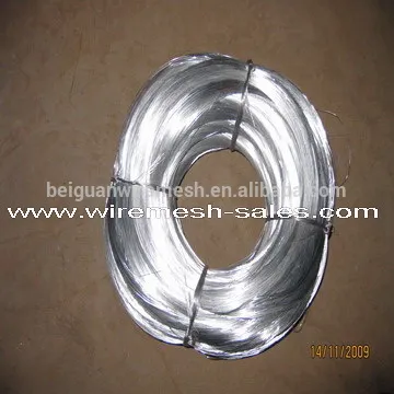 high quality galvanized iron wire( hot dipped or electro)