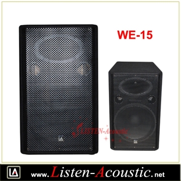 Professional Dual 15" Wooden Audio Speaker Box WE-15
