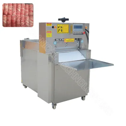 Chicken and Meat Slicing Machine for Jerky, Hot Pot, and Frozen Foods