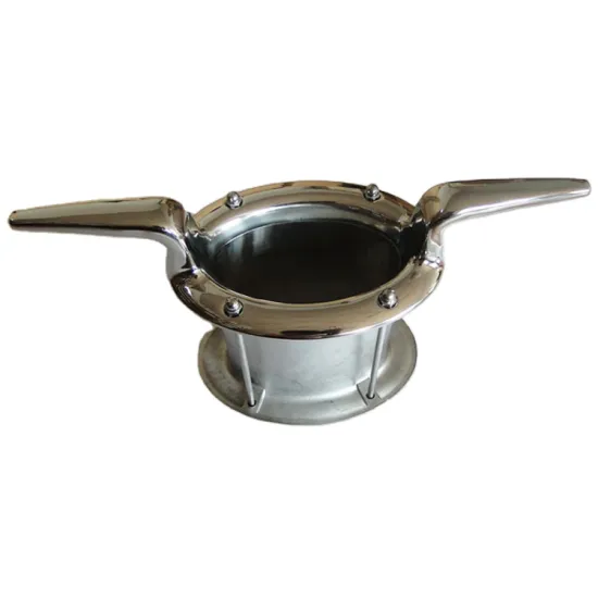 Stainless Steel 316 Marine Hardware Oval Hawse Pipe with Cleats
