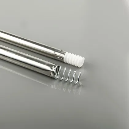 Adjustable Iron-Coated Powder Shower Curtain Poles: 70-120cm Telescopic Bathroom Curtain Rod