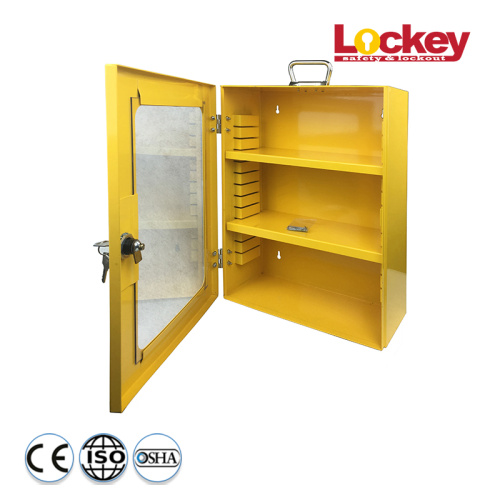 Wall Mounted Hardened Steel Lockout Management Station