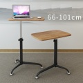 Height adjustable Rolling Office Desks