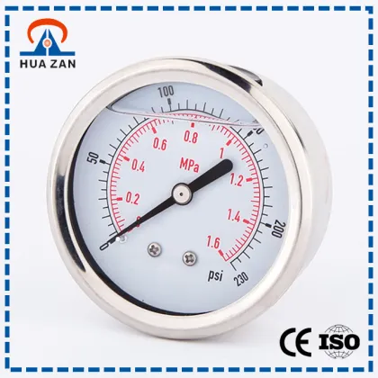 Air Pressure Instrument Wholesale Air Pressure Meter with Oil Filled