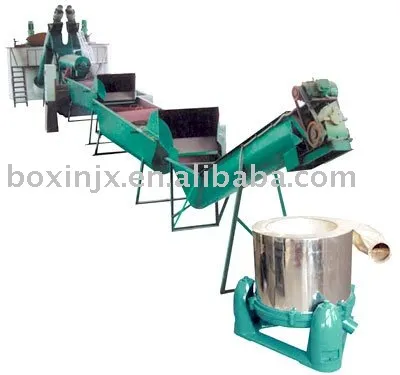 high speed pet flakes washing line