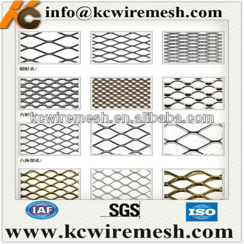 Decorative expanded metal mesh for ceiling board.