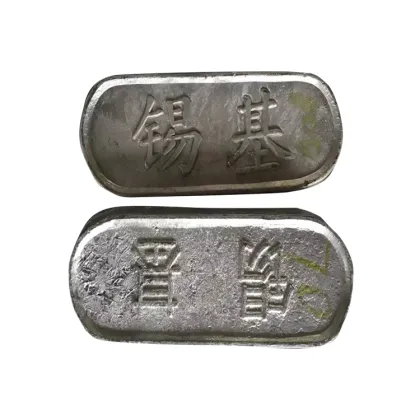 Factory Sale: High Purity 99.9% and 99.99% Tin Ingots in Stock