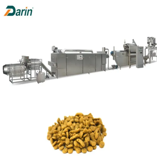 Automatic pet feed production line