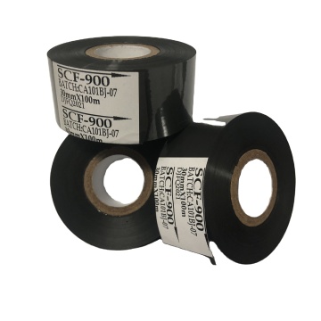 High Quality Barcode Ribbon Heat Transfer Typewriter Resin Black Ribbon