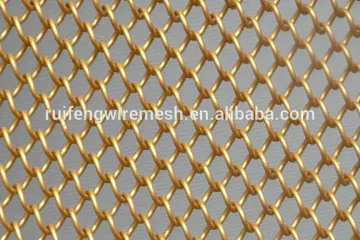 large metal mesh curtains