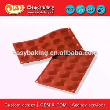 15 Cavities tartelette bakeware mold silicone cake mold