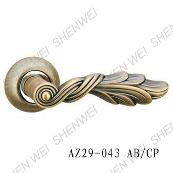 door handle on rose