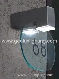 Led Numbered Entrance Wall Lights 