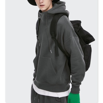 Pullover Drawstring Hoodie With Pocket