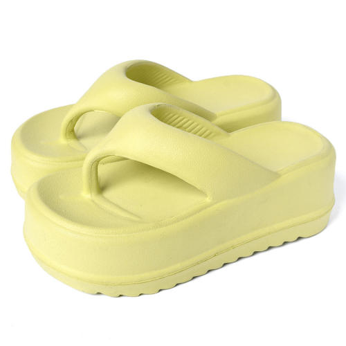 Fashion Flip Flop Wholesale EVA Foam Thick Sole Flip -Flops Slippers Factory