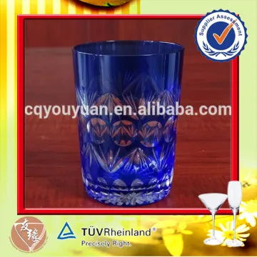 Hot Sale Blue Hand Engraving 1 Cup Of Water In ML
